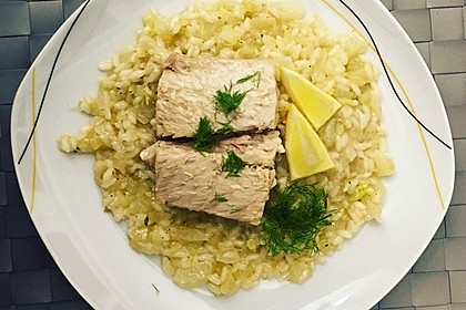 Veganes Zitronen-Fenchel-Risotto 5
