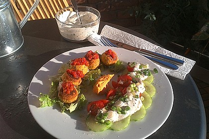 Schnelle Falafel aus Kichererbsenmehl 3