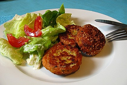 Schnelle Falafel aus Kichererbsenmehl 2