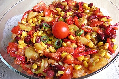 Gemüsesalat mexikanische Art 6