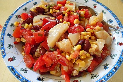 Gemüsesalat mexikanische Art 7
