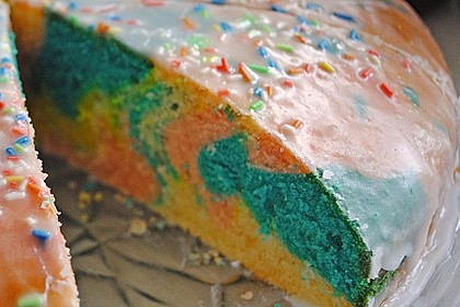 Regenbogen-Kuchen 3