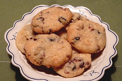 Cranberry White Chocolate Cookies 25