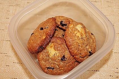 Cranberry White Chocolate Cookies 36