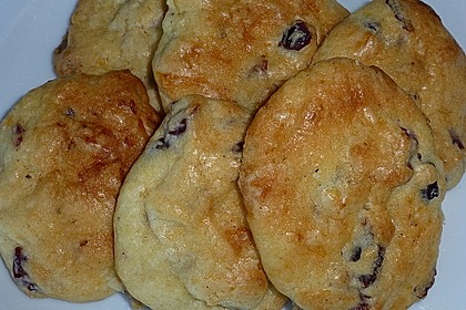 Cranberry White Chocolate Cookies 21