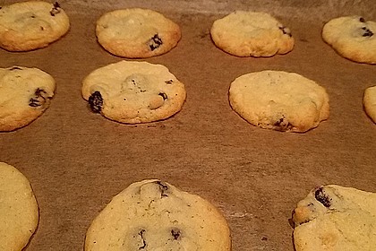 Cranberry White Chocolate Cookies 16