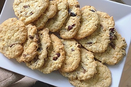 Cranberry White Chocolate Cookies 5