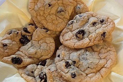 Cranberry White Chocolate Cookies 10