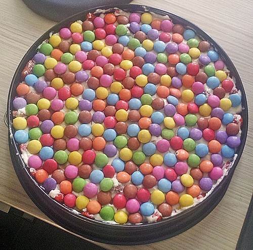 Rezept Backofen Smarties Kuchen Rezept Mit Bild