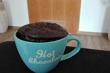 3 Minuten Nutella Mugcake 8