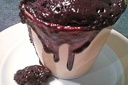3 Minuten Nutella Mugcake 23