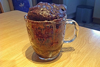 3 Minuten Nutella Mugcake 20