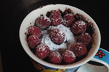3 Minuten Nutella Mugcake 14