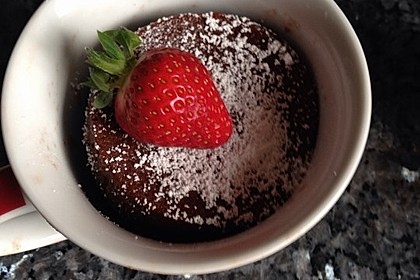 3 Minuten Nutella Mugcake 7