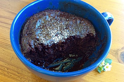 3 Minuten Nutella Mugcake 17