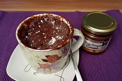 3 Minuten Nutella Mugcake 22