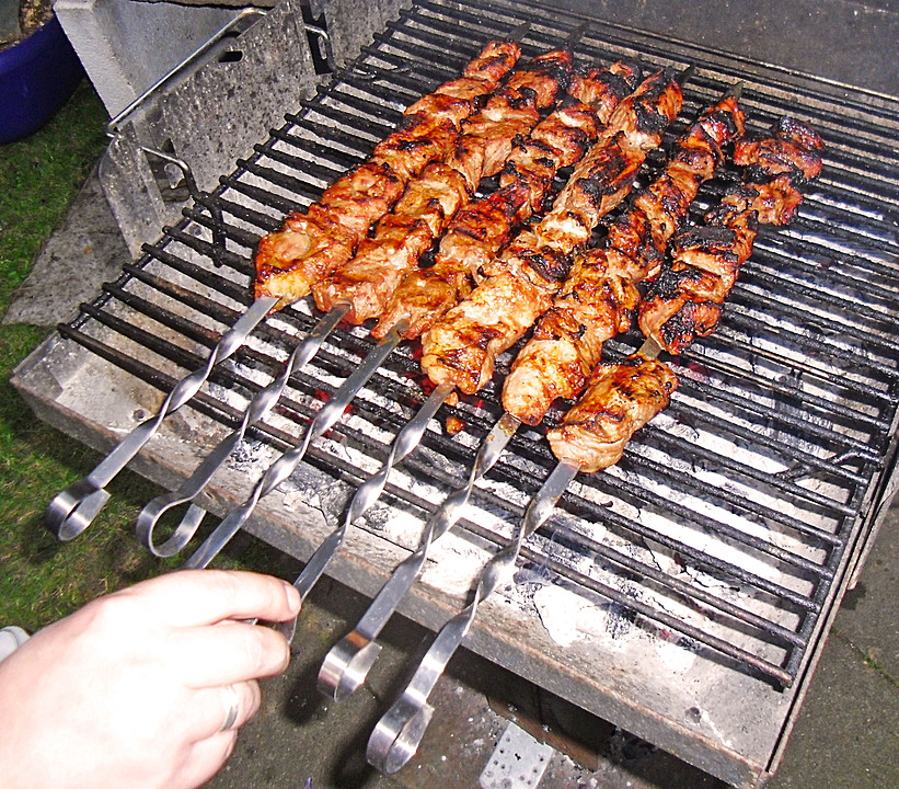 Russische Spieße (Schaschlik) à la Sergej (Rezept mit Bild) | Chefkoch.de