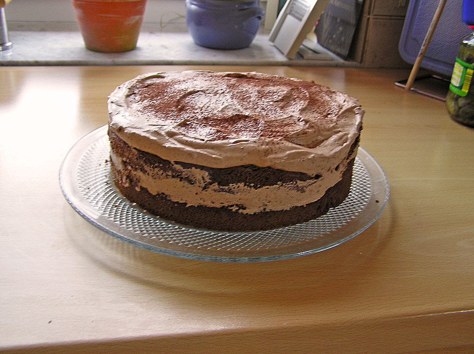 Steffies Schokomousse-Torte (Rezept mit Bild) von Stefanie1967 ...