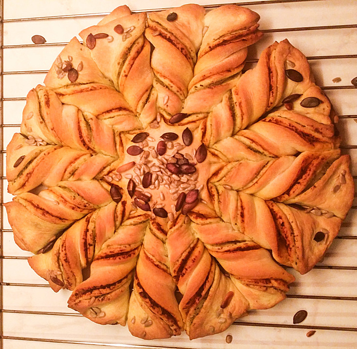 Brotblume Rezept - Brotblume Von Emily123. Ein Thermomix ® Rezept Aus Der Kategorie Backen