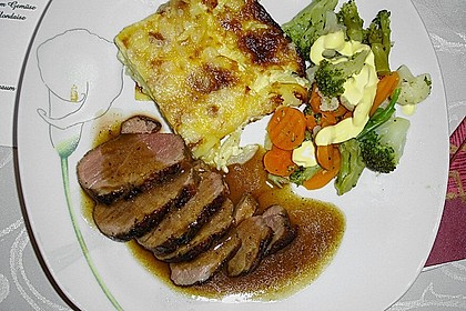 Entenbrust in Orangensauce 8