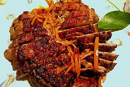 Entenbrust in Orangensauce 2