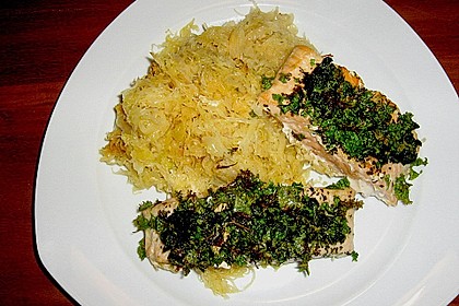 Frischer Lachs auf Rahmsauerkraut 6