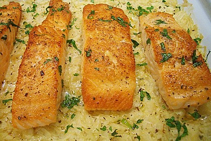 Frischer Lachs auf Rahmsauerkraut 4