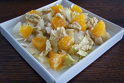 Chicoree - Salat mit Orangen