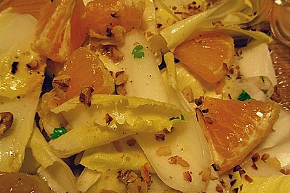 Chicoree - Salat mit Orangen 22
