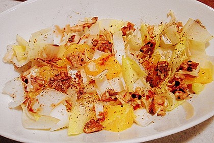 Chicoree - Salat mit Orangen 24