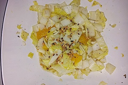 Chicoree - Salat mit Orangen 20