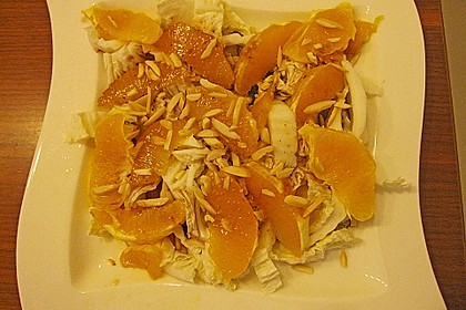 Chicoree - Salat mit Orangen 19