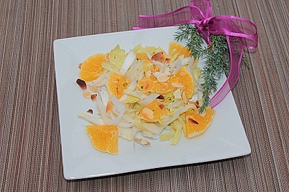 Chicoree - Salat mit Orangen 27
