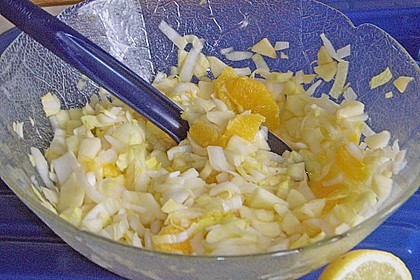Chicoree - Salat mit Orangen 26