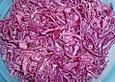 Rohkost mit Rotkohl
