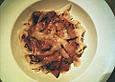 Bandnudeln mit Zucchini und Champignons