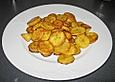 Tostones frittierte Kochbananen