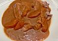 Lachsfilet auf Orangen - Senf Sauce