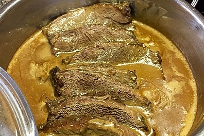 Rinderbraten in dunkler Biersauce 2