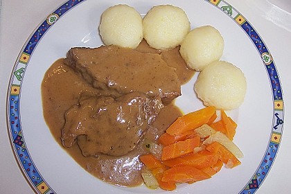 Rinderbraten in dunkler Biersauce 1