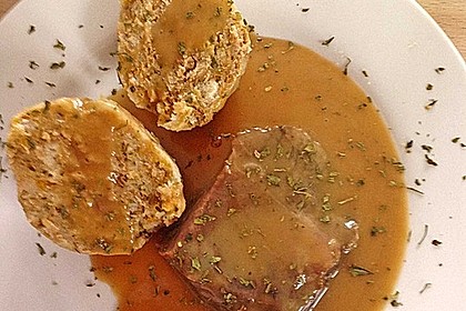 Rinderbraten in dunkler Biersauce 13