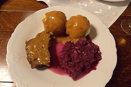 Rinderbraten in dunkler Biersauce 7