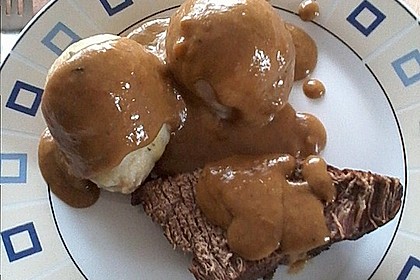 Rinderbraten in dunkler Biersauce 12