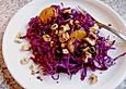 Rotkohlsalat mit Orangen