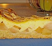 Apfelkuchen mit Puddingguss (Bild)