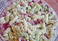 Bunter Nudelsalat mit Hackb&auml;llchen