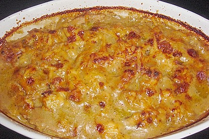 Kartoffel - H&auml;hnchen Gratin