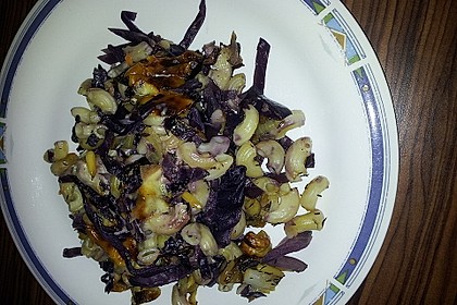 Rotkohl - Pasta Auflauf 2