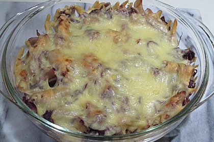 Rotkohl - Pasta Auflauf 1