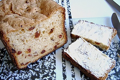 Buttermilch - Rosinenbrot 4